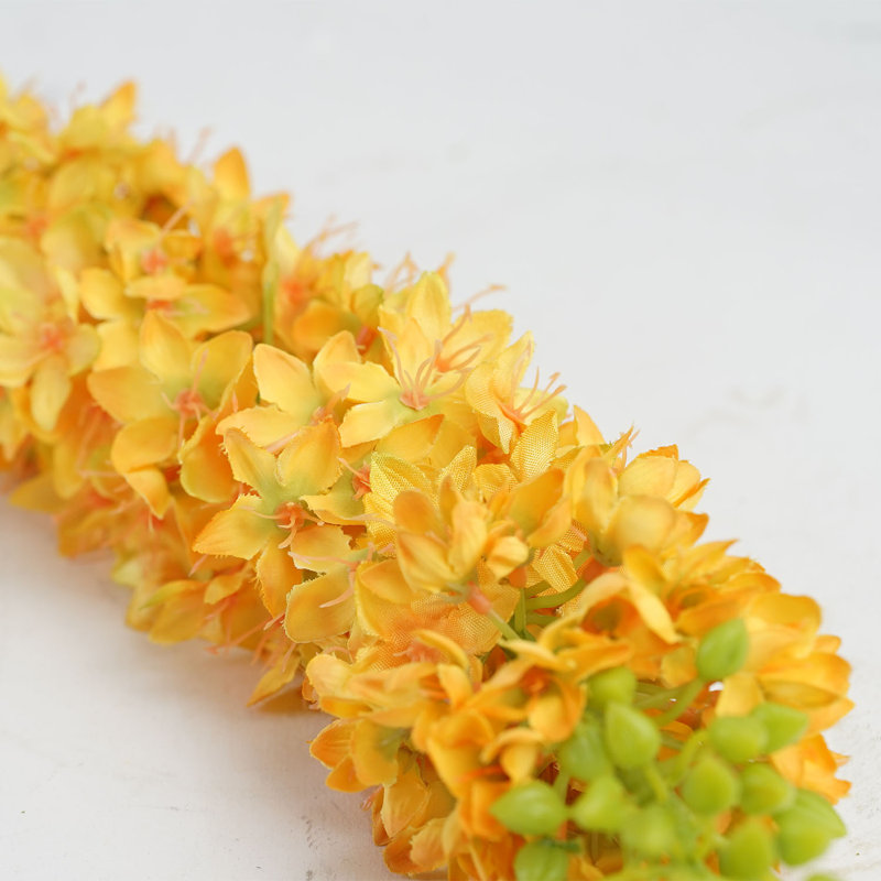 Tige de singe artificielle, 44" H x 2,75" L x 2,75" D, Jaune / vert