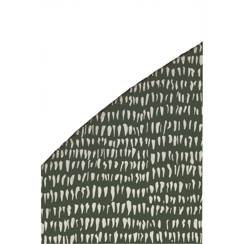Crops Non-Slip Outdoor Rug, Round 5'