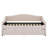 Teddy Fleece Full Size Daybed with Light And Trundle-94143390