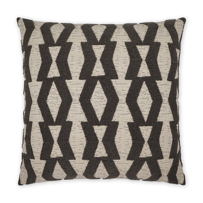 Bold Pillow Cover & Insert, Truffle, Square 24"