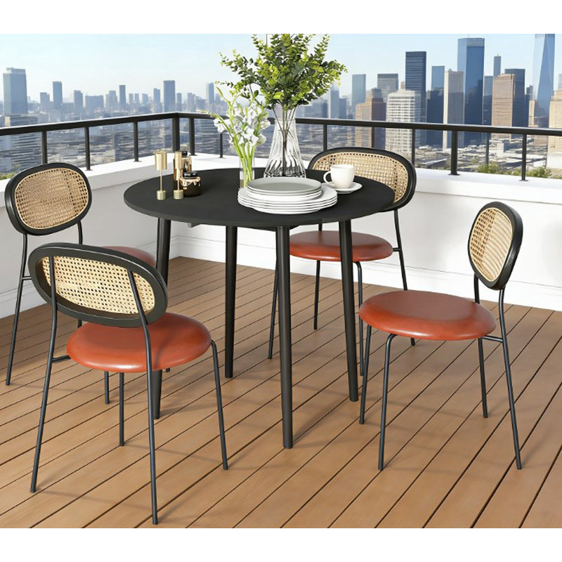 Round Drop Kitchen Table,Folding Dining Table,For Small Spaces