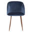 Chaise parsons rembourrée en velours Terrance-344198893-344416363