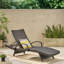 Fauteuil en osier avec accoudoirs Salem