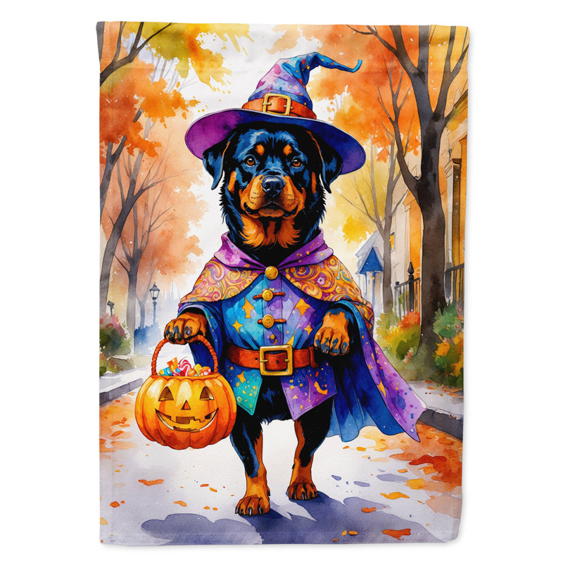 Drapeau du jardin Mastiff, Rottweiler