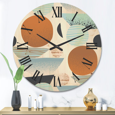 Solid Wood Wall Clock