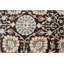 Hand-Knotted Brown Beige Wool Area Rug – Traditional Persian Floral Medallion Oriental Carpet for Living Room & Bedroom-2022226257