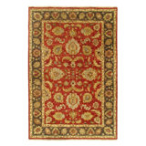 Canvello Rust Fine Agra Design 6' X 9'