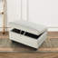 Repose-pieds en similicuir avec rangement-97791698