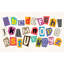 Murale pelez et collez de qualité supérieure - collage alphabet-1012954323