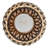 Glass Votive Holder with Woven Rattan Sleeve