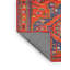 Tapis oriental multicolore tissé à la machine Oriental-379967542