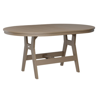 Berlin Gardens Harbor Tropical Aruba Blue 64″ Oblong Bar Table