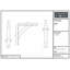 Hammer & Tongs - Iron Shelf Bracket - D150mm - Raw