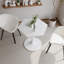 Table basse hexagonale moderne 31,50 "avec plateau en marbre imprimé blanc et base en métal pour la salle à manger, la cuisine et le salon