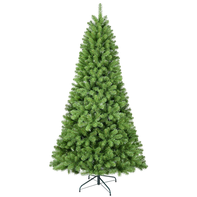 Arbre de Noël 7,5 pi avec fil mémoire, H 7,5 pi