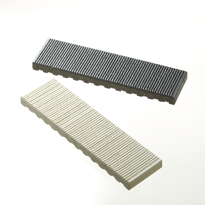 Hikkaki Singular Tile, White