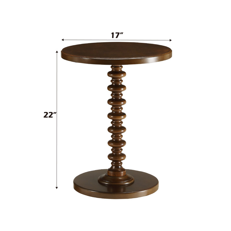 Table d'appoint Acton, Noyer