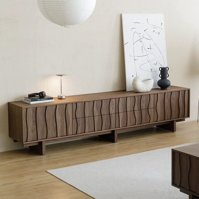 Meuble télé Modern, H 21,85 po x L 70,87 po x l 15,75 po