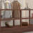 Solid wood display center island cabinet-113792259