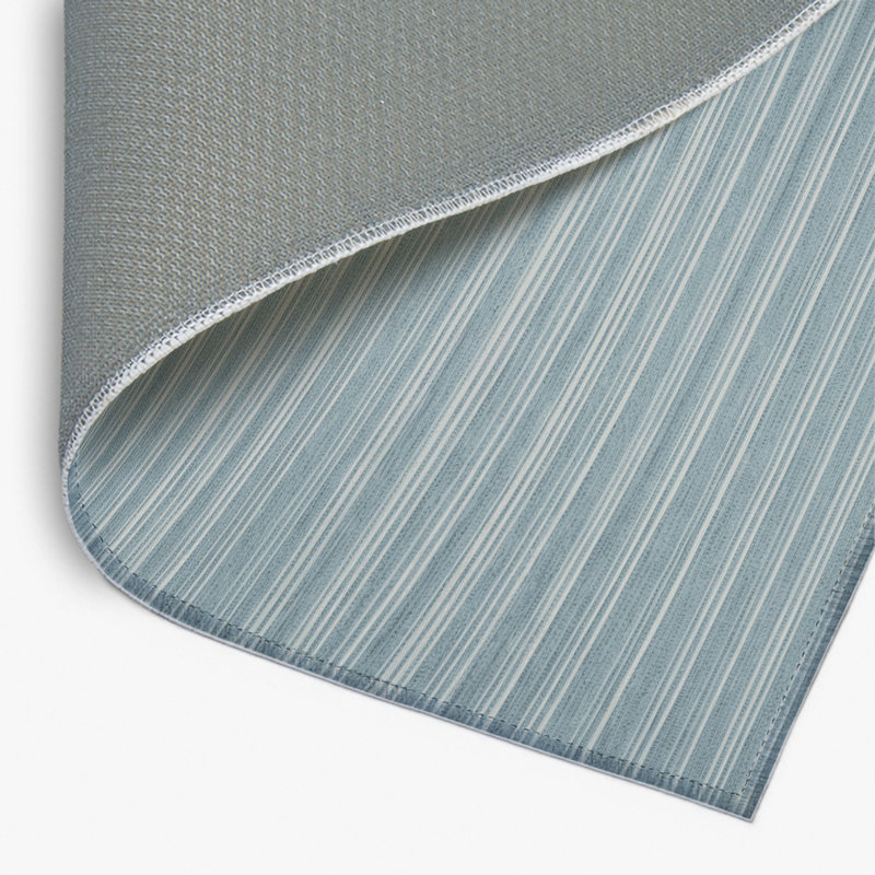 Tapis intérieur / extérieur gris HorizontalStripes, Rectangulaire 2 pi x 3 pi
