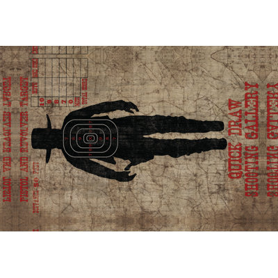 Human Target - Wrapped Canvas Print