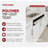 Rev-A-Shelf Kitchen Tip-Out Tray Polymer, Plastic, White -119732576