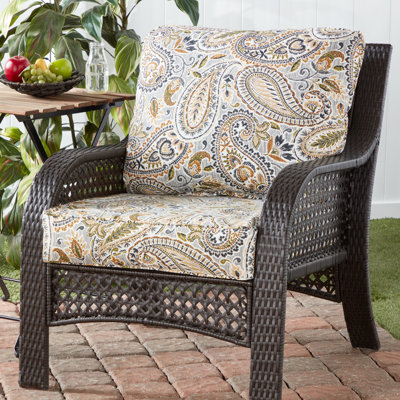 Coussin de chaise d'extérieur Lester