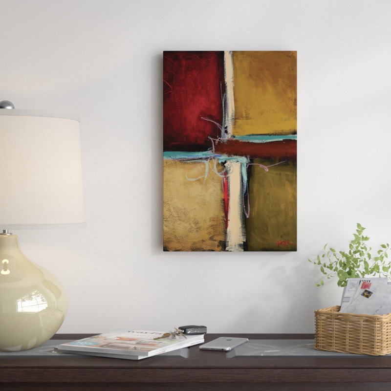 « cue », reproduction d’art sur toile, H 40 po x l 26 po x P 1,5 po, Toile tendue, Pas de tapis
