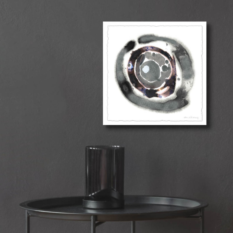 Art mural épique «Météorite 1» par Alicia Ludwig, 12 po x 12 po