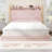Galaxy Aurora Bed Frame with 2 Storage Drawers and Diamond Tufted Upholstered Storage Headboard-335020433-335020445