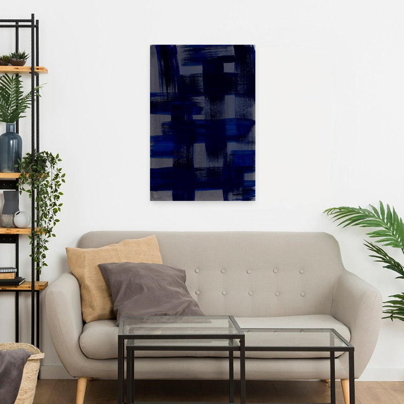 Art contemporain, art contemporain abstrait, H 24 po x l 16 po