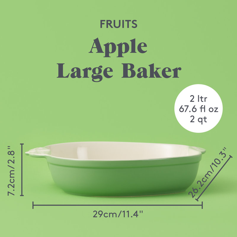 Mason Cash Fruits Apple Baker Large