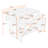 Okeima 51.3 " W Kitchen Cart-719211085