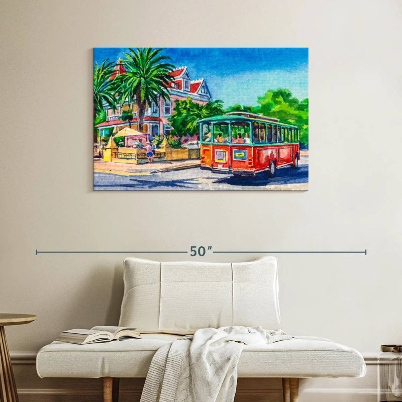 Mehar Key West Street Bus, 26" H x 39" W