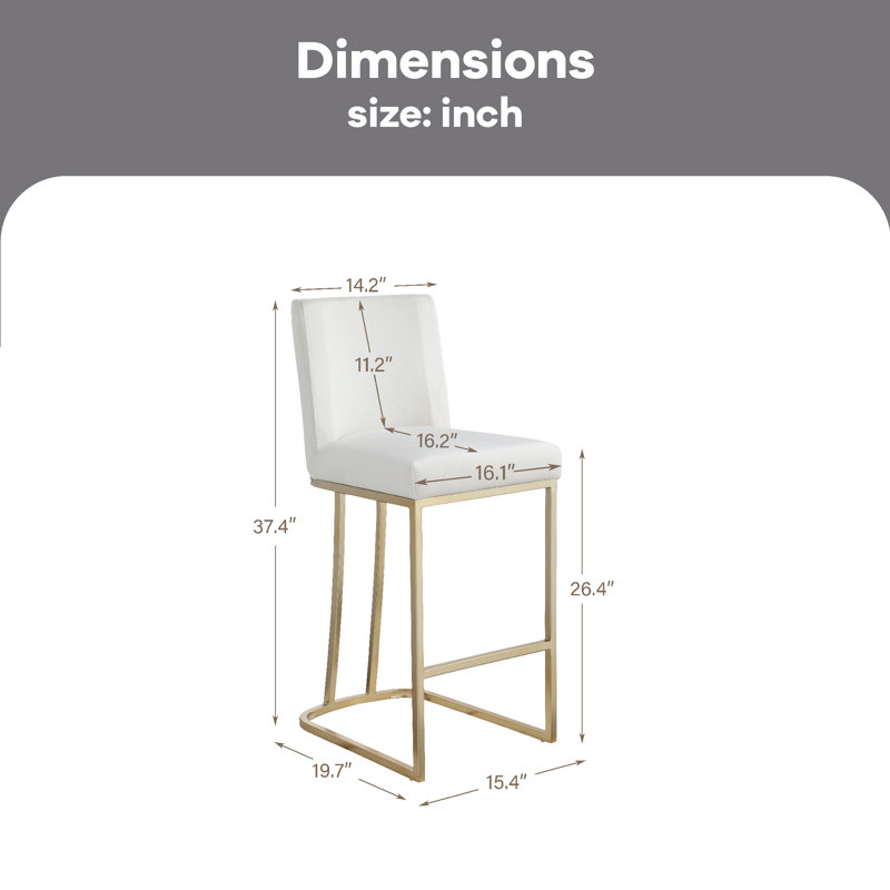 Tabouret Ziquan, Gris