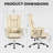 Adjustable Ergonomic Faux Leather Office Chair Gaming Chair Swiveling PC & Racing Game Chair-640229862