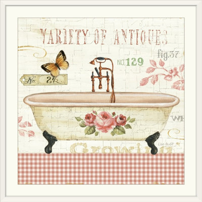 Rose Bath " Rose Garden III " Print