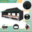 Auvent 10 x 30 avec auvent, auvent robuste-105156947