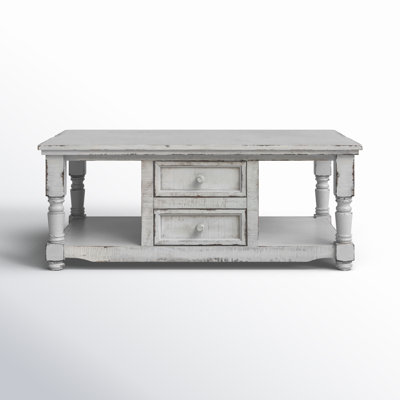 Griselde Solid Wood Single Coffee Table