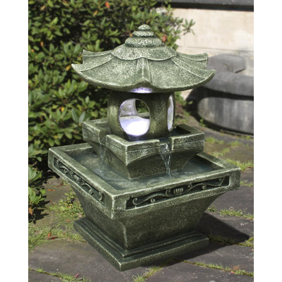 Fountain with Lights
