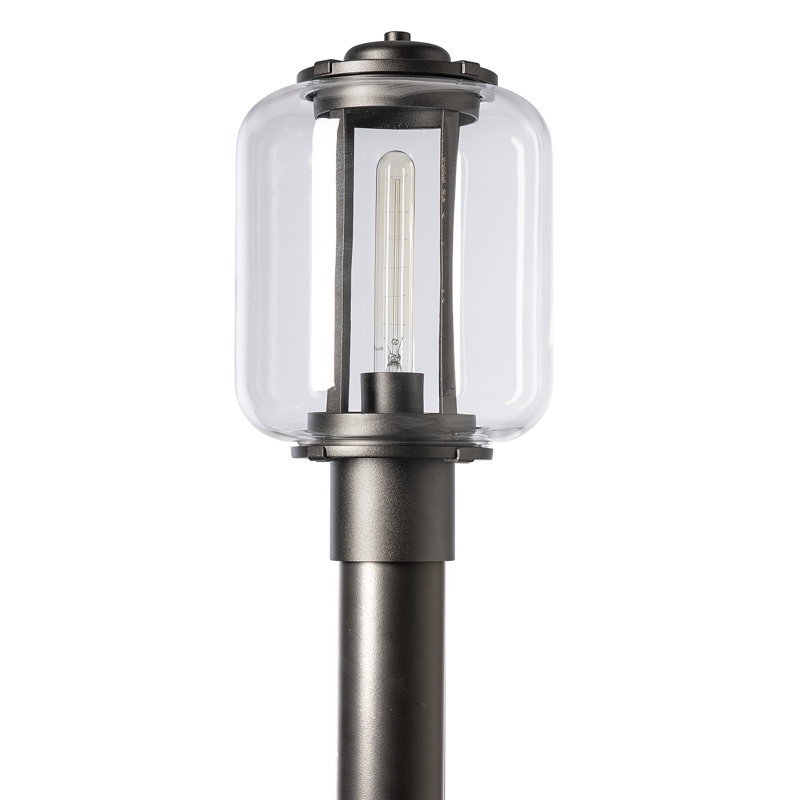 Lampadaire d'extérieur Fairwinds - Verre transparent, Bronze côtier huilé côtier