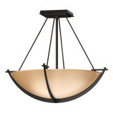 Compass 3 - Light Semi Flush Mount