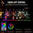 LED Lighted Liquor Bottle Display Bar Shelf RF & App Control 48" 3-Step