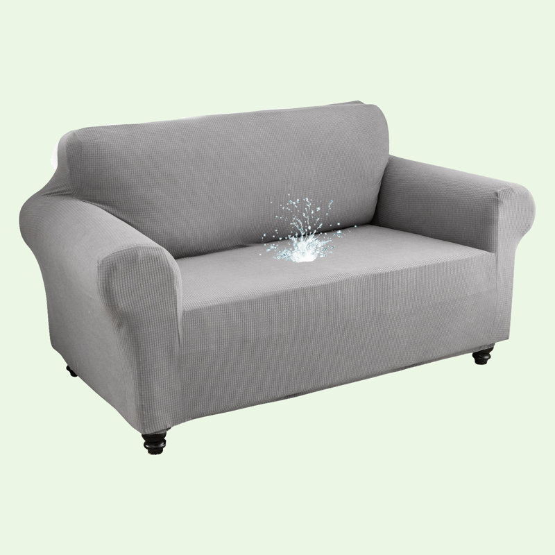 Premium Sofa Shield: 100% Waterproof, Non-Slip Stretch Slipcover,Protection For Your Couch Against Kids, Pets, Gray