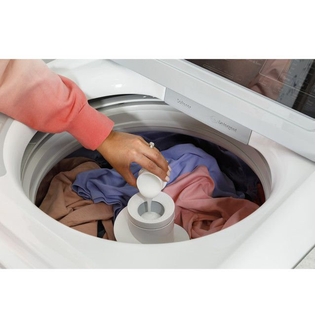 GE Appliances 4.5 Cu. Ft. Top Load Washer in White