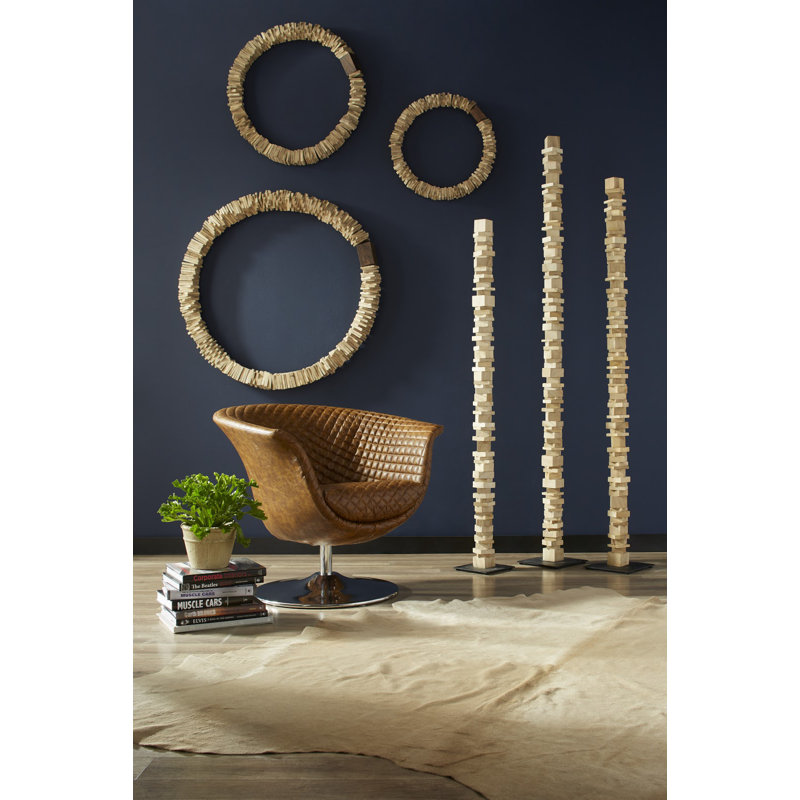 3 Piece Stacked Floor Sculpture Set