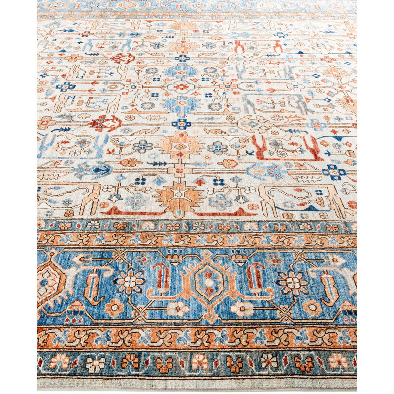 Serapi One-of-a-Kind 10' 1" X 13' 9" Hand Knotted Area Rug