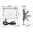 Steel Plug-in Integrated LED Metal Flood Light Pack