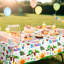 The Very Hungry Caterpillar Party Supplies, 3pcs Caterpillar Party Tablecloth