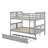 Full Over Full Bunk Bed With Twin Size Trundle And Ladder-1999519703